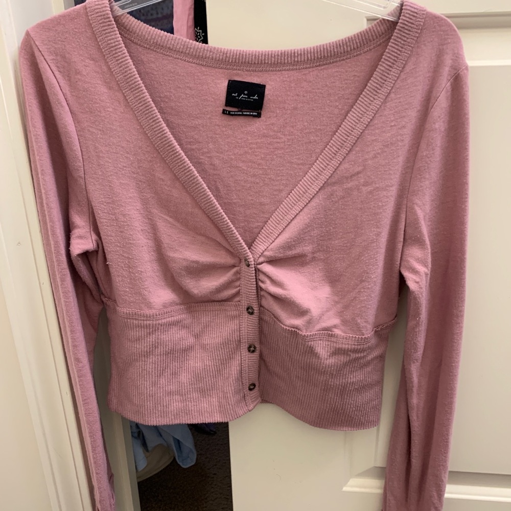 Urban Outfitters long sleeve crop top